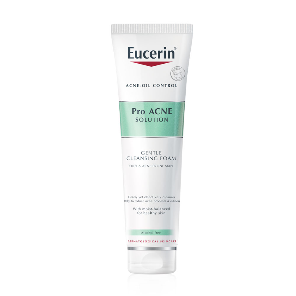 [Free Gift] Eucerin Pro Acne Cleansing Foam 150g ( สินค้าหมดอายุ : 2025.12.07 ) 