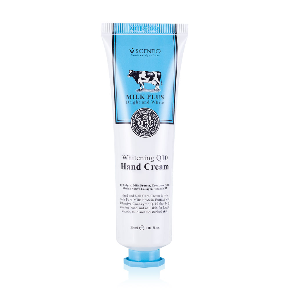 [Free Gift] Beauty Buffet Scentio Milk Plus Whitening Q10 Hand Cream 30ml ( สินค้าหมดอายุ : 2026.03.03 ) 