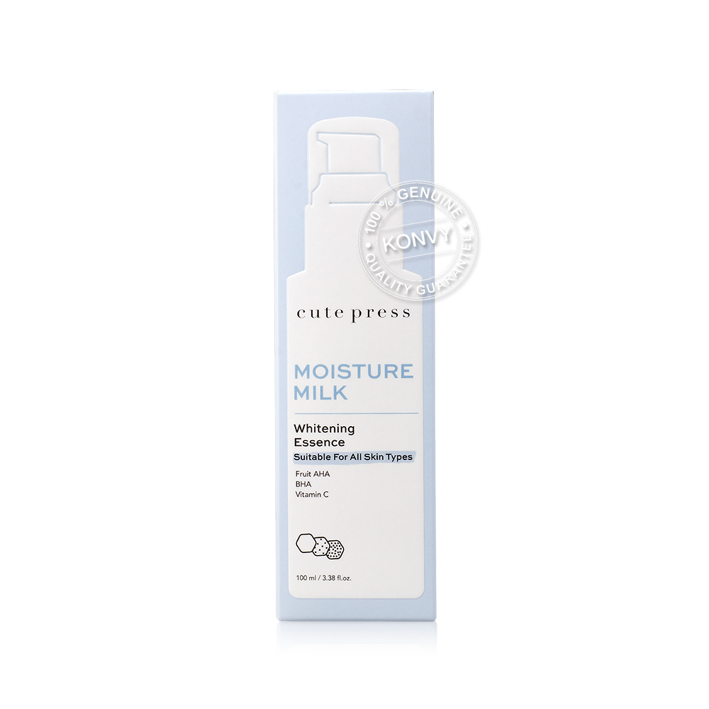 Cute Press Moisture Milk Whitening Essence 100ml