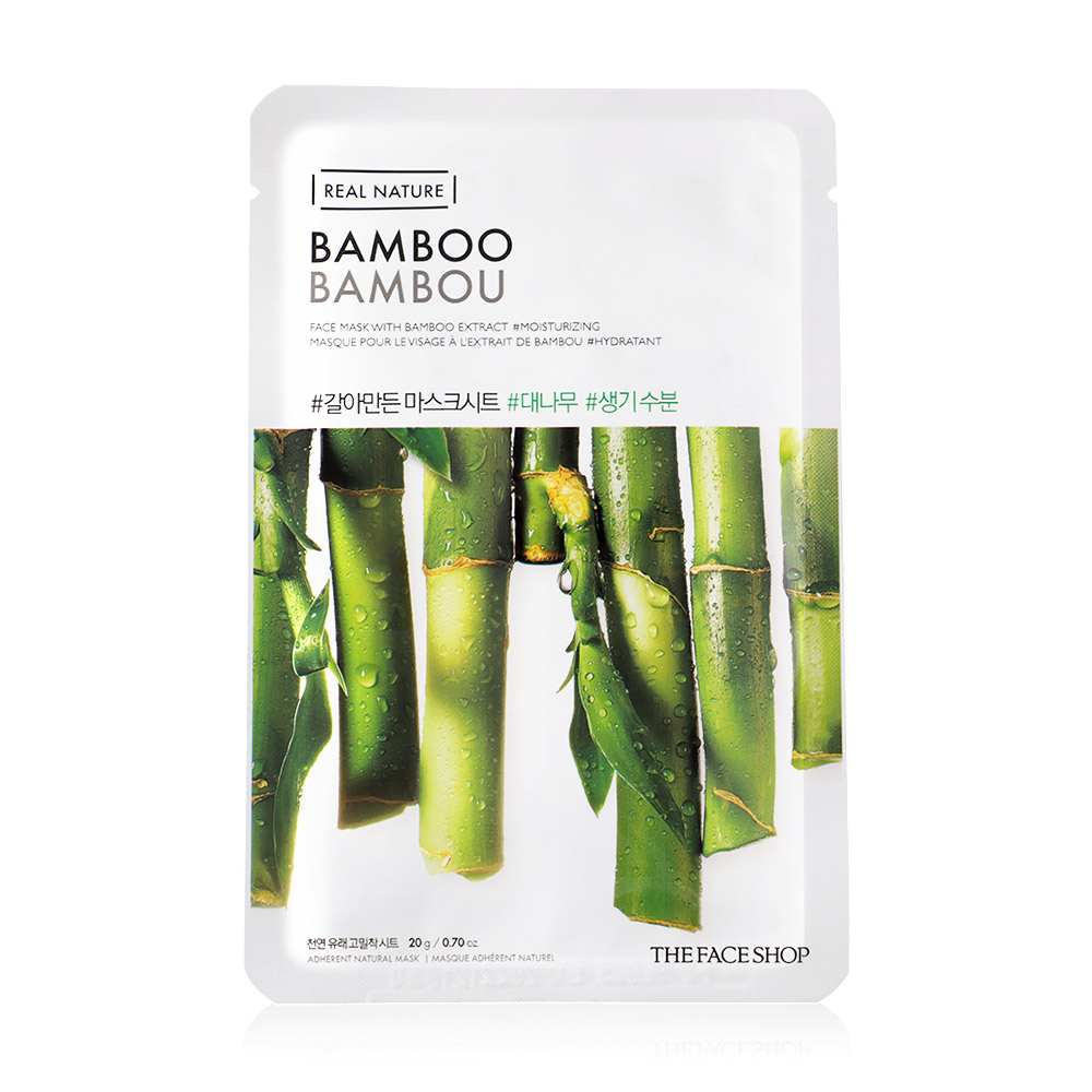 The Face Shop Real Nature Bamboo Face Mask 20g