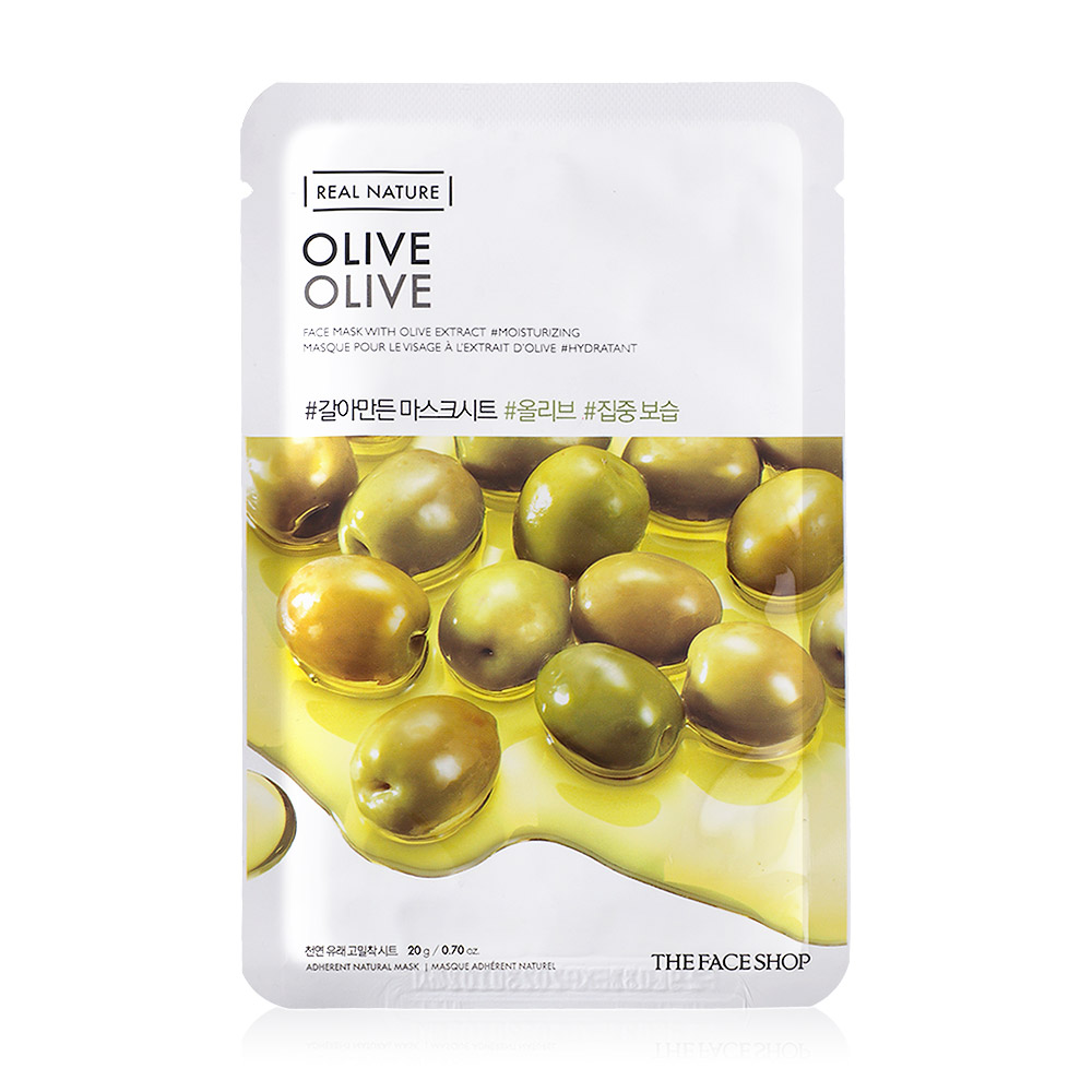 The Face Shop Real Nature Olive Face Mask 20g