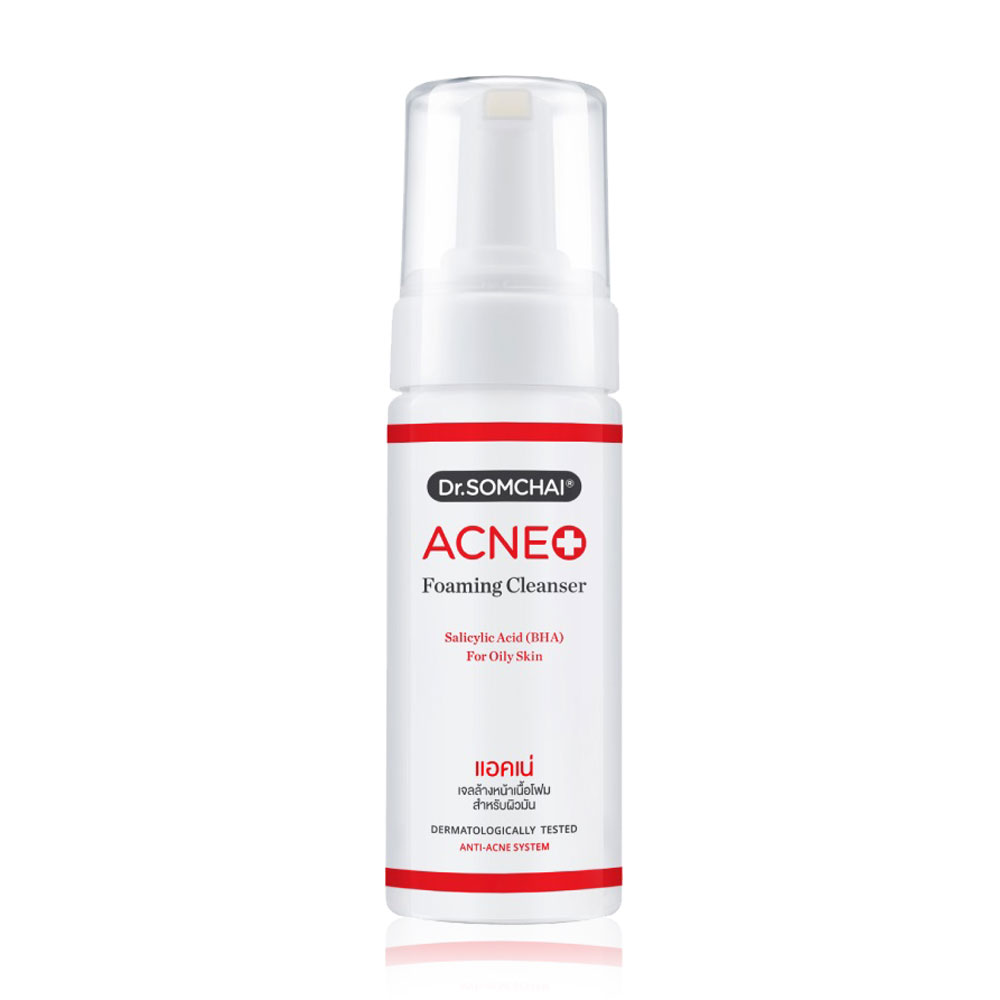 Dr.Somchai Acne Foaming Cleanser Salicylic Acid [BHA] For Oily Skin 150ml