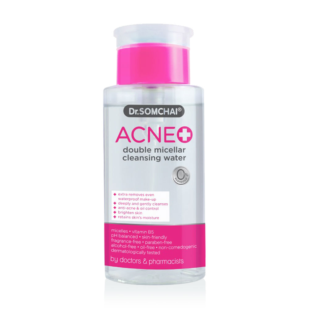 Dr.Somchai Acne Double Micellar Cleansing Water 220ml