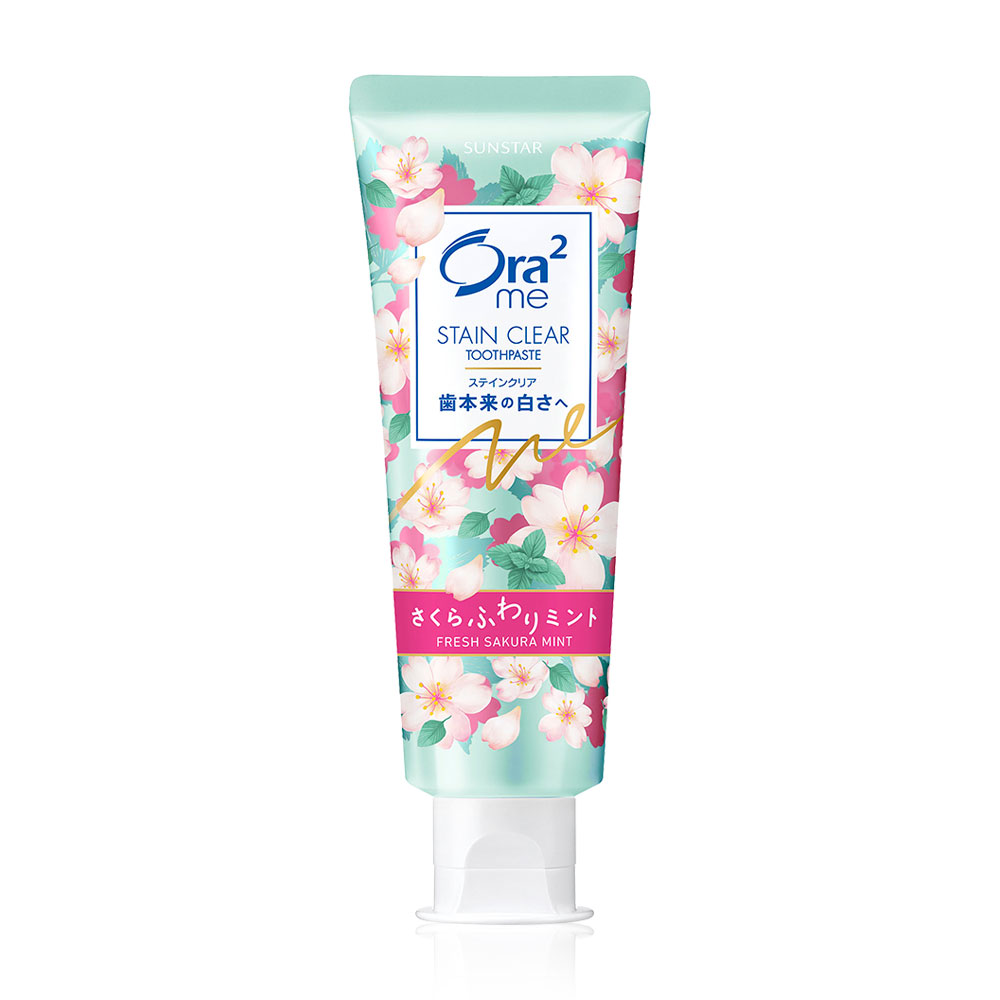 Ora2 me Stain Clear Toothpaste Fresh Sakura Mint 130g