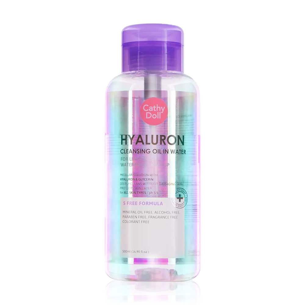 Cathy Doll Hyaluron Cleansing Oil in Water 500ml