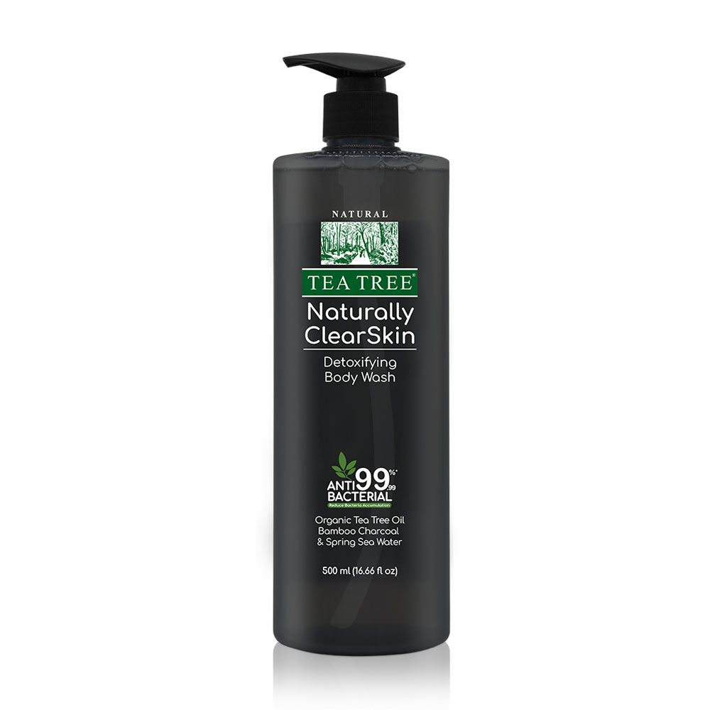 Tea Tree Naturally Clear Skin Detoxifying Body Wash 500ml