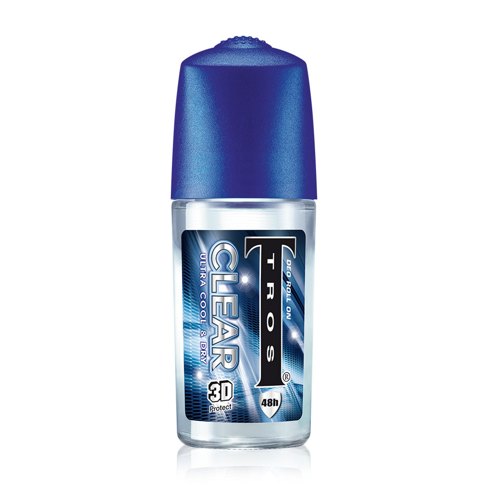 TROS Deo Roll On Clear Ultra Cool & Dry 45ml
