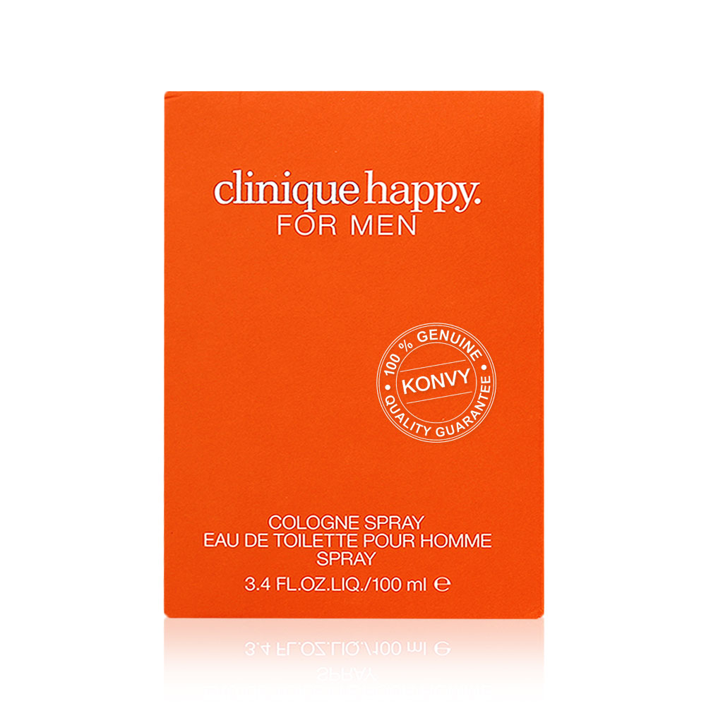 Clinique Happy For Men Cologne Spray EDT Pour Homme Spray 100ml