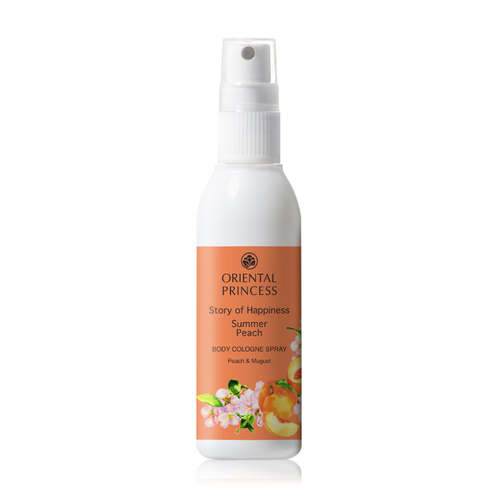 Oriental Princess Story of Happiness Summer Peach Body Cologne Spray 100ml