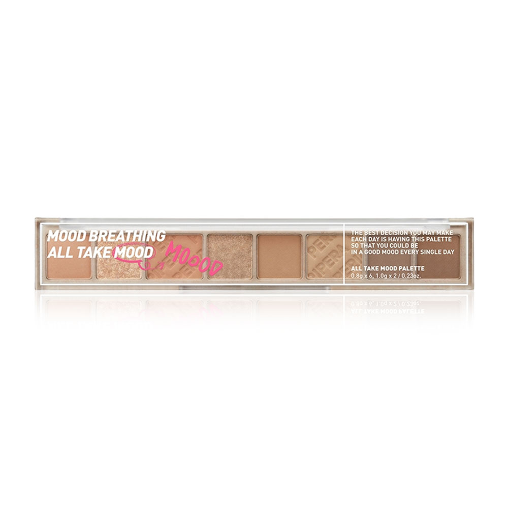 Peripera All Take Mood Palette 6.8g #01 Mood Breathing ( สินค้าหมดอายุ : 2025.07.08 ) 