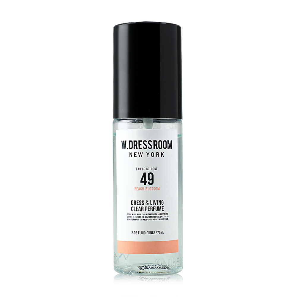 W.Dressroom Dress & Living Clear Perfume 70ml #49 Peach Blossom ( สินค้าหมดอายุ : 2026.01.04 ) 