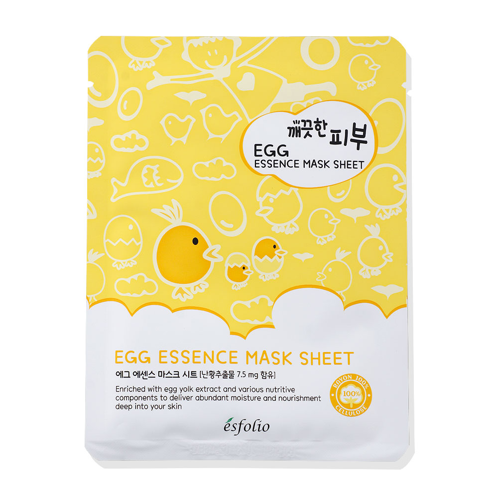 Esfolio Pure Skin Egg Essence Mask Sheet 25ml