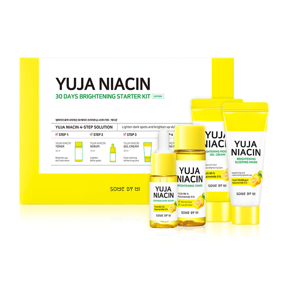 Some By Mi Yuja Niacin 30Days Brightening Starter Kit ( สินค้าหมดอายุ : 2025.09.15 ) 