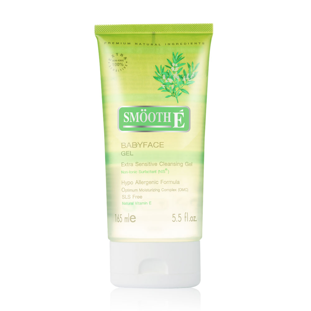 Smooth E Babyface Gel Extra Sensitive Cleansing Gel 165ml