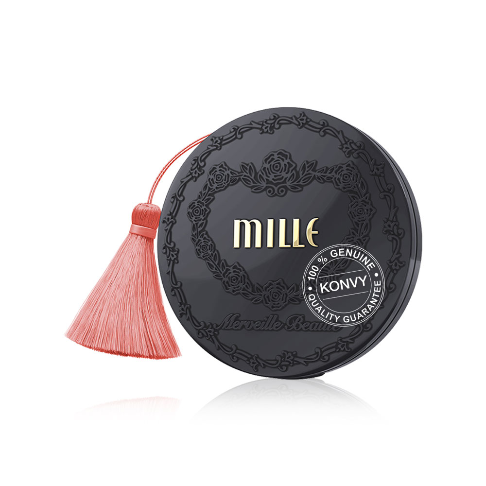 Mille Charcoal Matte Cover Pact SPF25/PA++ 11g #01 Light