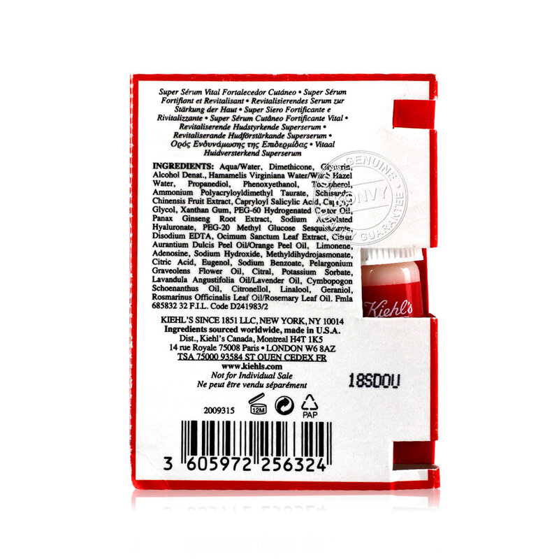 Kiehls Vital Skin-Strengthening Super Serum 4ml