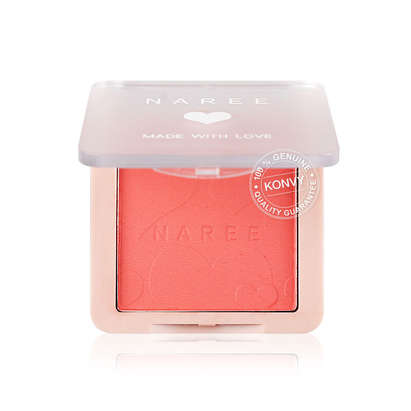 Naree Perfect Cheek Blush 6.5g #02 Love Me ( สินค้าหมดอายุ : 2025.08.15 ) 