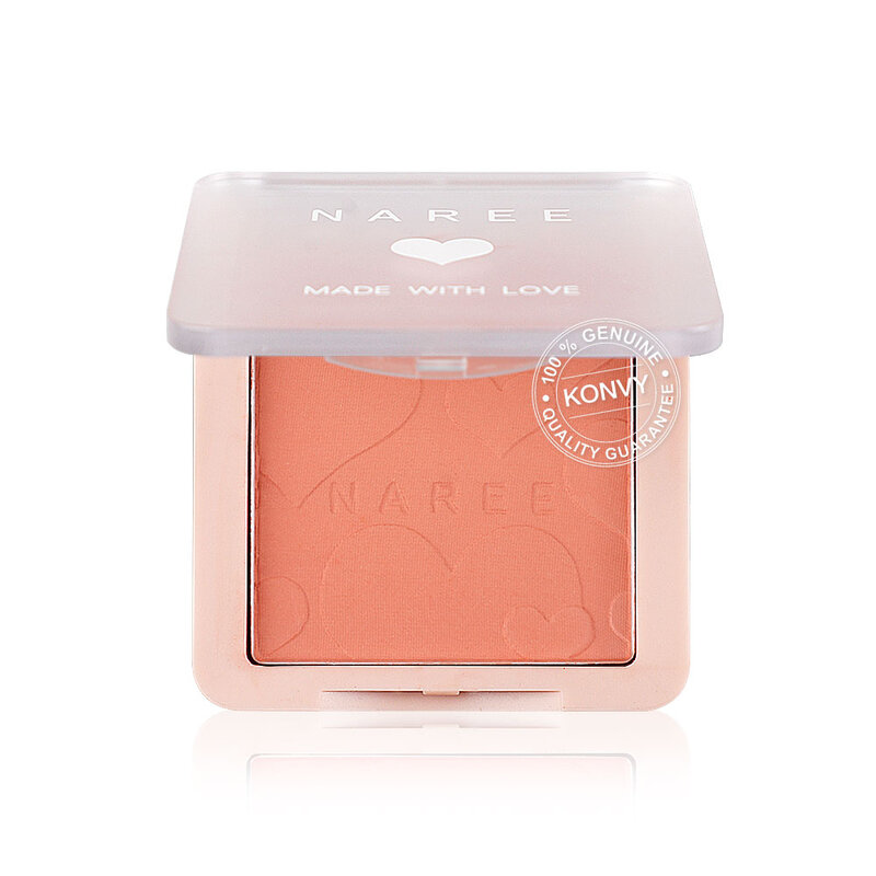 Naree Perfect Cheek Blush 6.5g #17 My Sweetheart ( สินค้าหมดอายุ : 2025.08.15 ) 