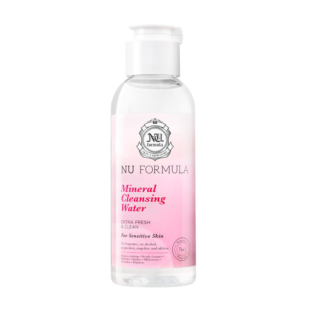 [Free Gift] Nu Formula Mineral Cleansing Water For Sensitive Skin 100ml