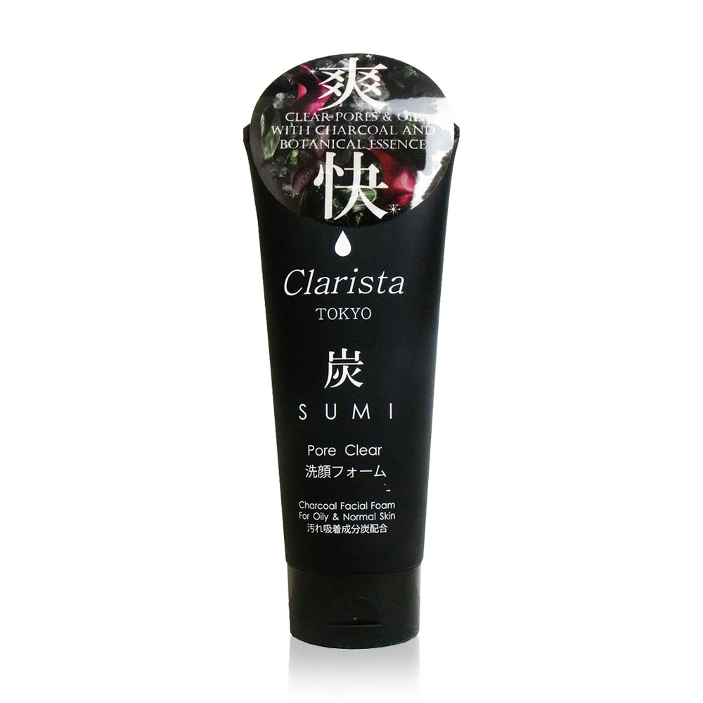 Clarista Tokyo Charcoal Facial Foam 130g