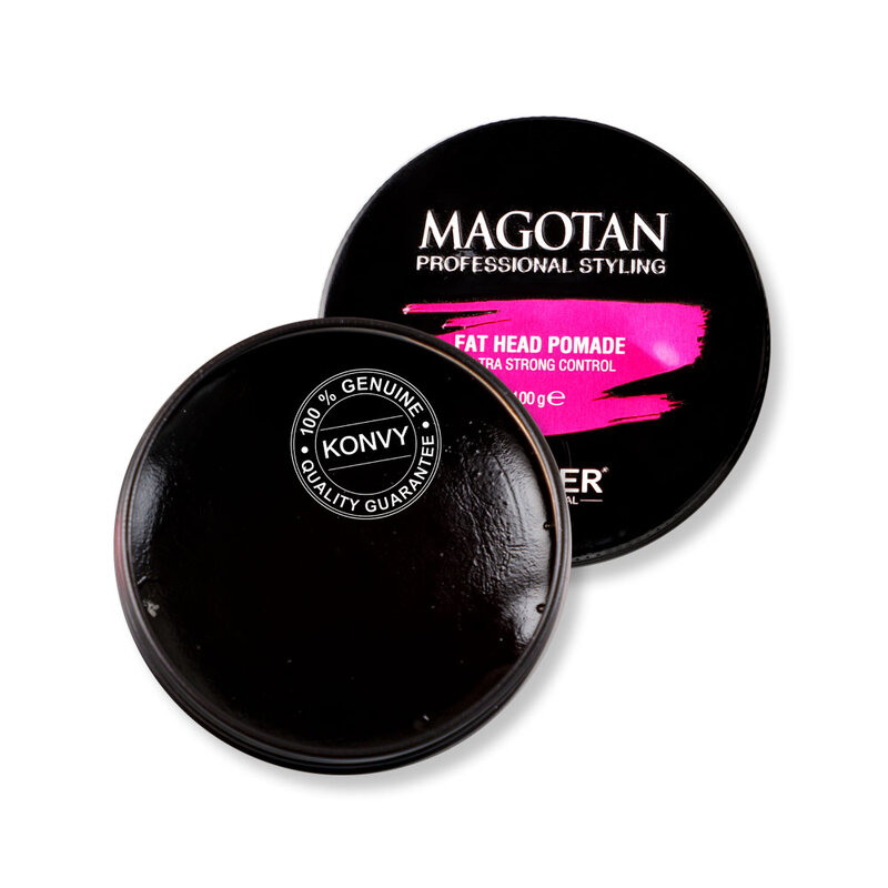 Beaver Magotan Heavy Shine 4+ Fat Head Pomade Ultra Strong Control 100g