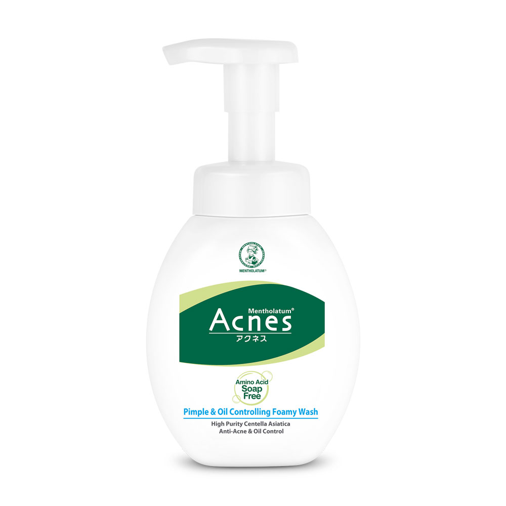 Mentholatum Acnes Pimple & Oil Controllig Foamy Wash 150g