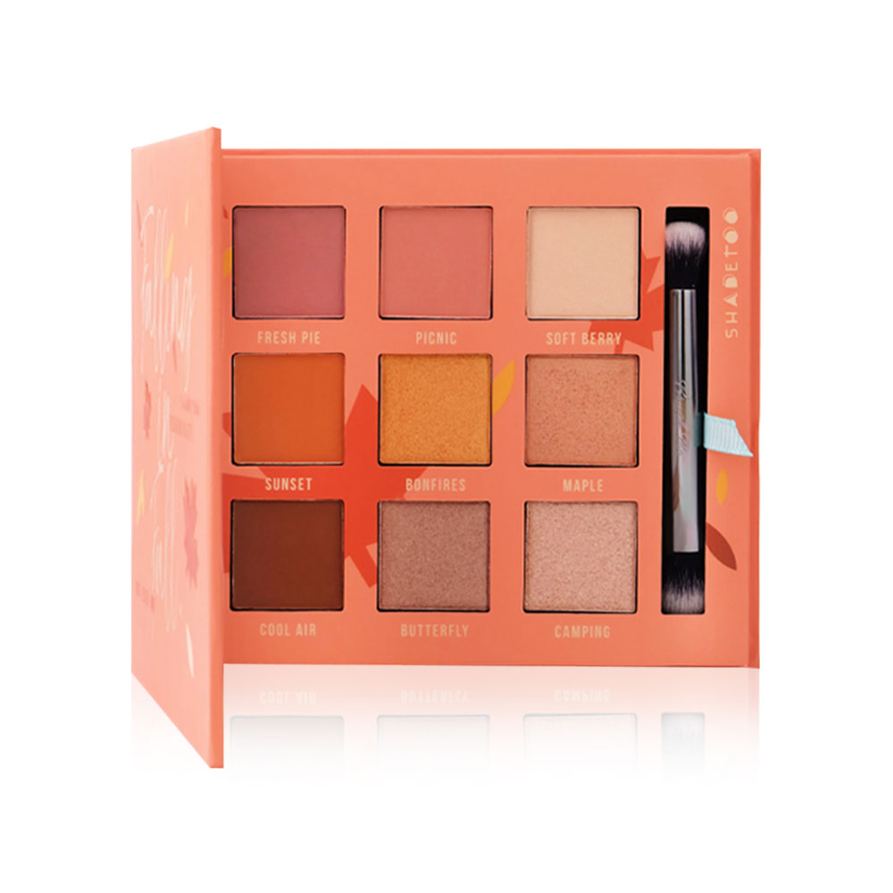 BrushToo 9 Color Eyeshadow Palette #Falling In Fall