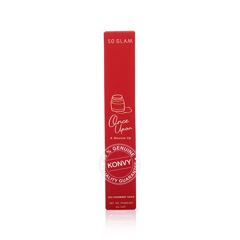 So Glam Once Upon A Mousse Lip 4g #03 Cranberry Sauce