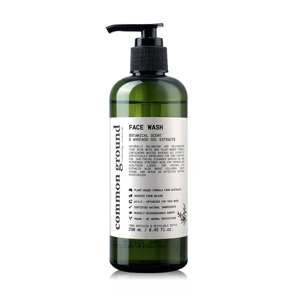 Common Ground Face Wash Botanical Scent 250ml