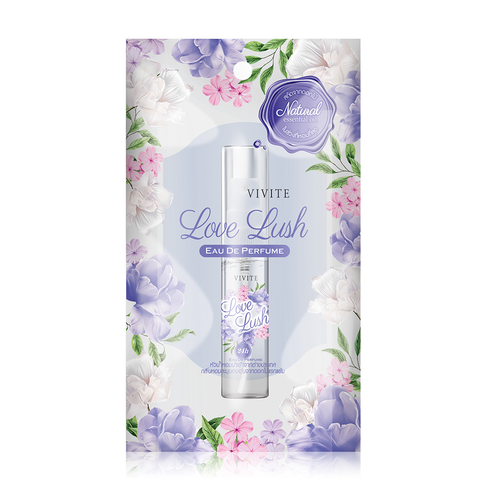 Vivite Eau De Perfume Love Lush 6ml ( สินค้าหมดอายุ : 2025.10.28 ) 
