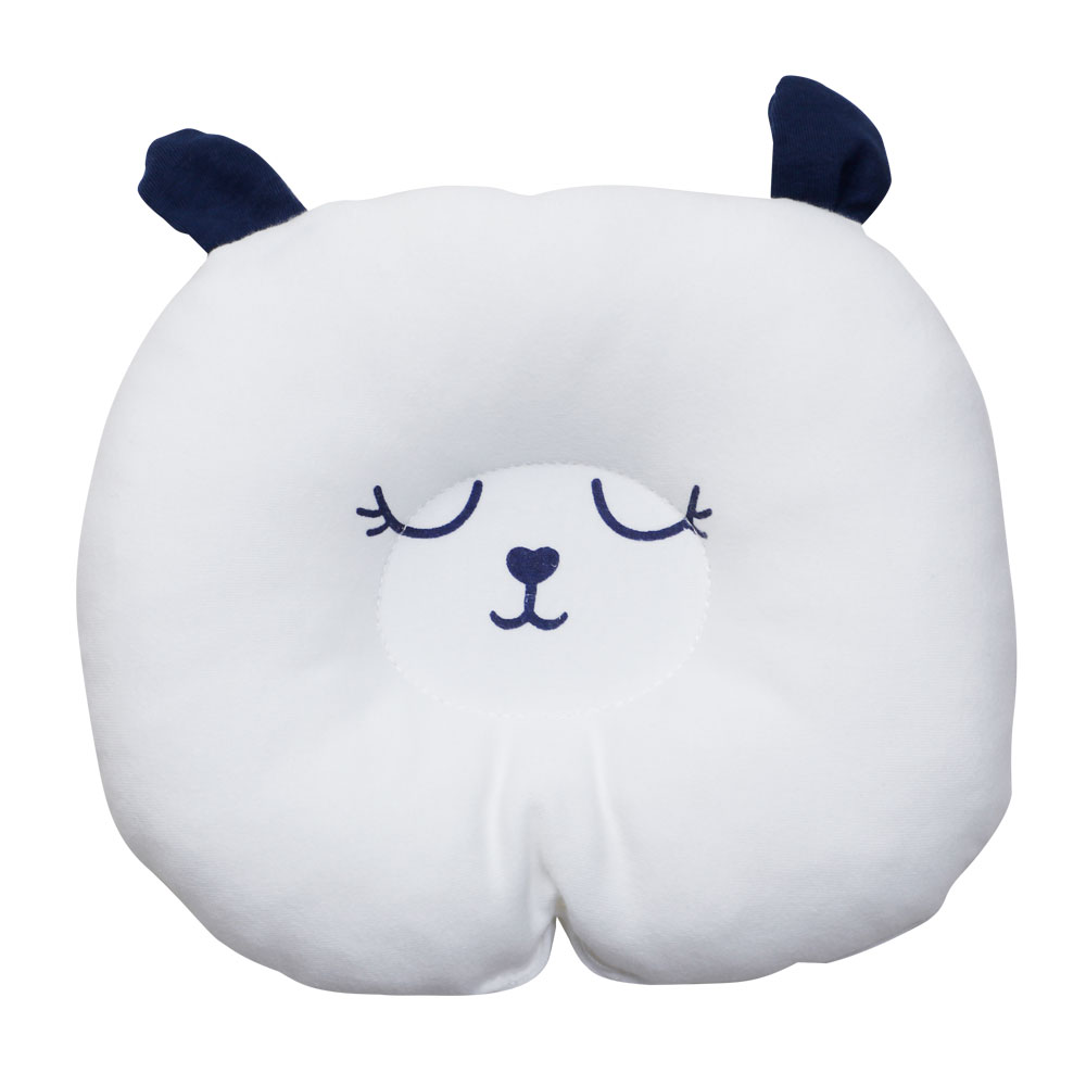 YUYING Baby Toddler Pillow Pure Cotton 100% Navy #Blue [1920E-6]