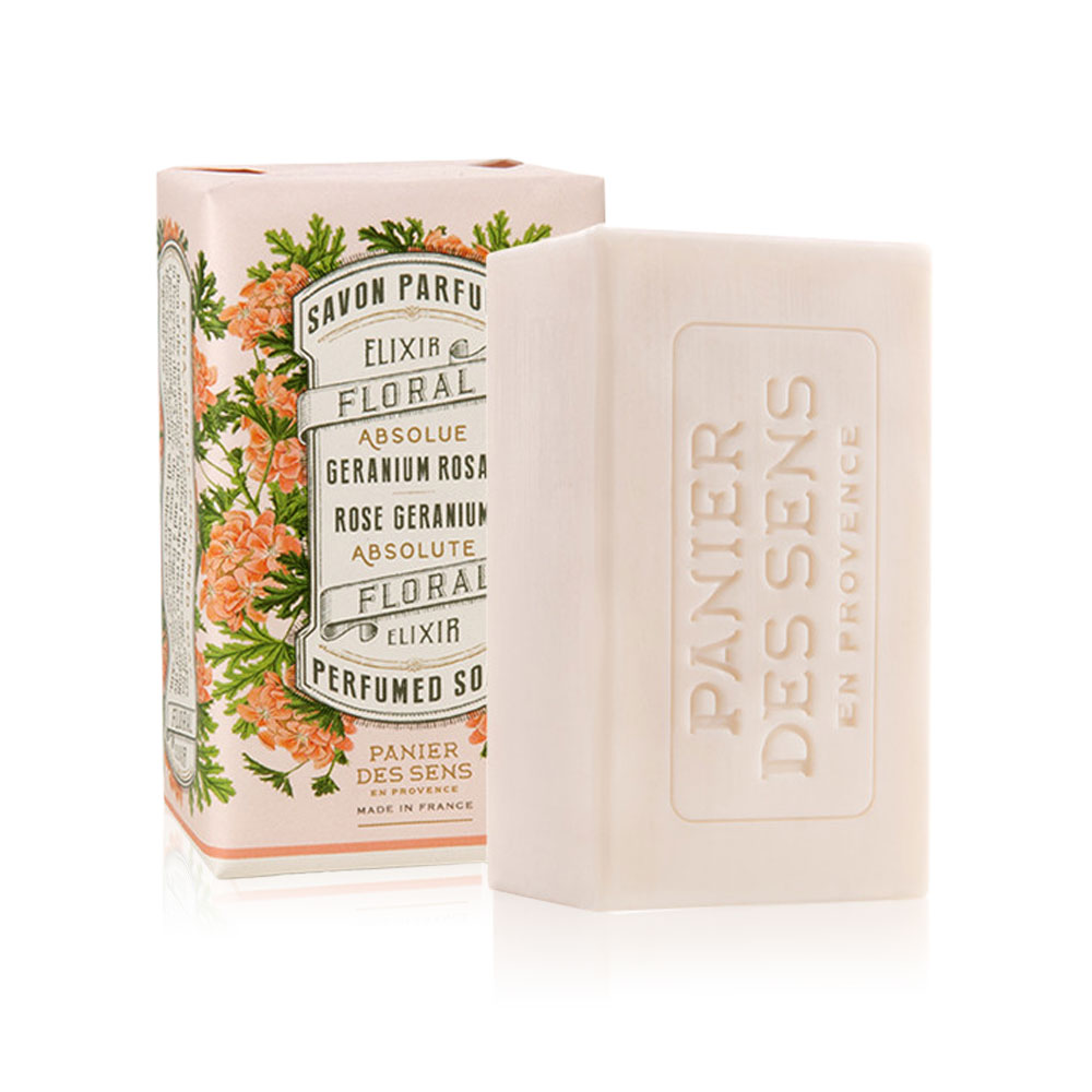 Panier Des Sens Rose Geranium Absolute Perfumed Soap 150g