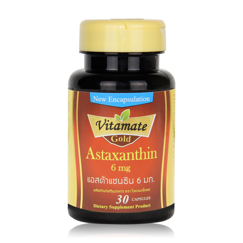Vitamate Gold Astaxanthin 6mg 30 Capsules