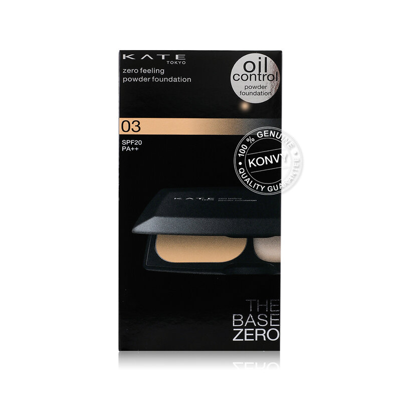 KATE Zero Feeling Powder Foundation 9.5g #03