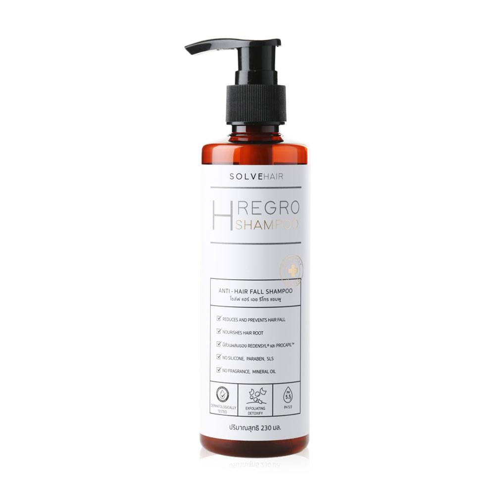 Solve Hair H Regro Shampoo 230ml