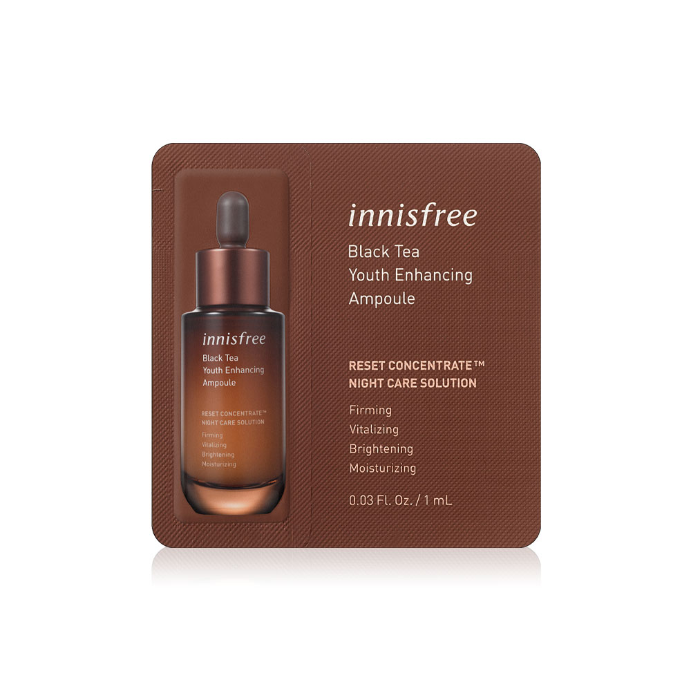 [Free Gift] Innisfree Black Tea Youth Enhancing Ampoule 1ml