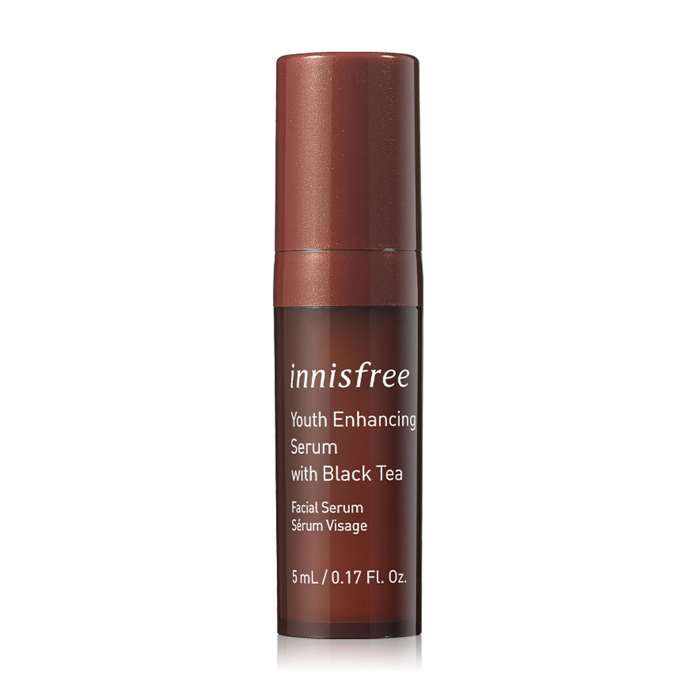 [Free Gift] Innisfree Black Tea Youth Enhancing Ampoule 7ml ( สินค้าหมดอายุ : 2026.02.06 ) 