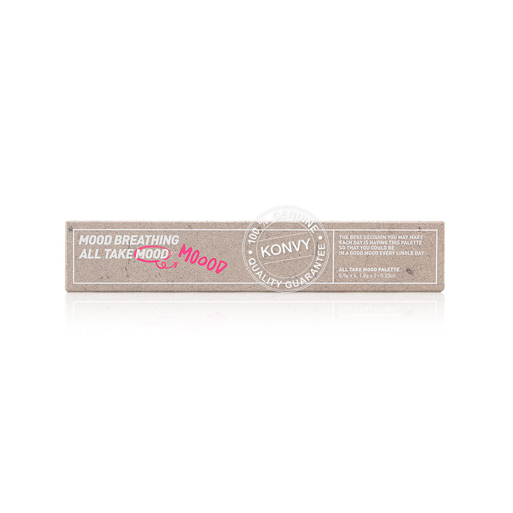 Peripera All Take Mood Palette 6.8g #01 Mood Breathing ( สินค้าหมดอายุ : 2025.07.08 ) 