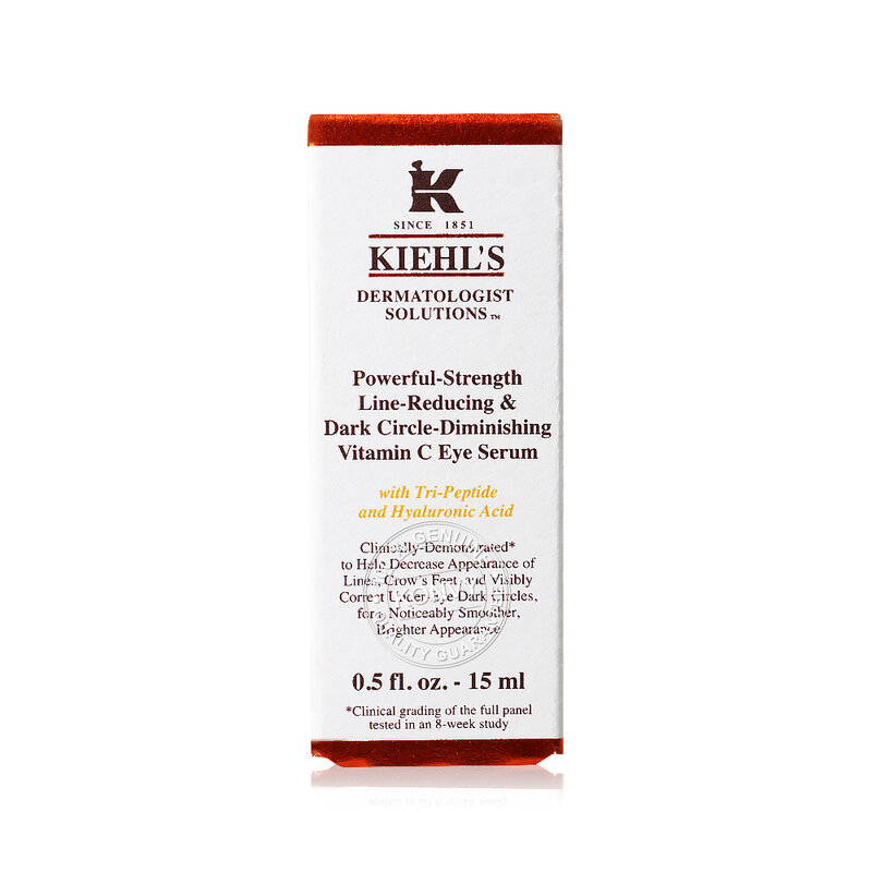 Kiehls Powerful Strength Line-Reducing & Dark Circle-Diminishing Vitamin C Eye Serum 15ml
