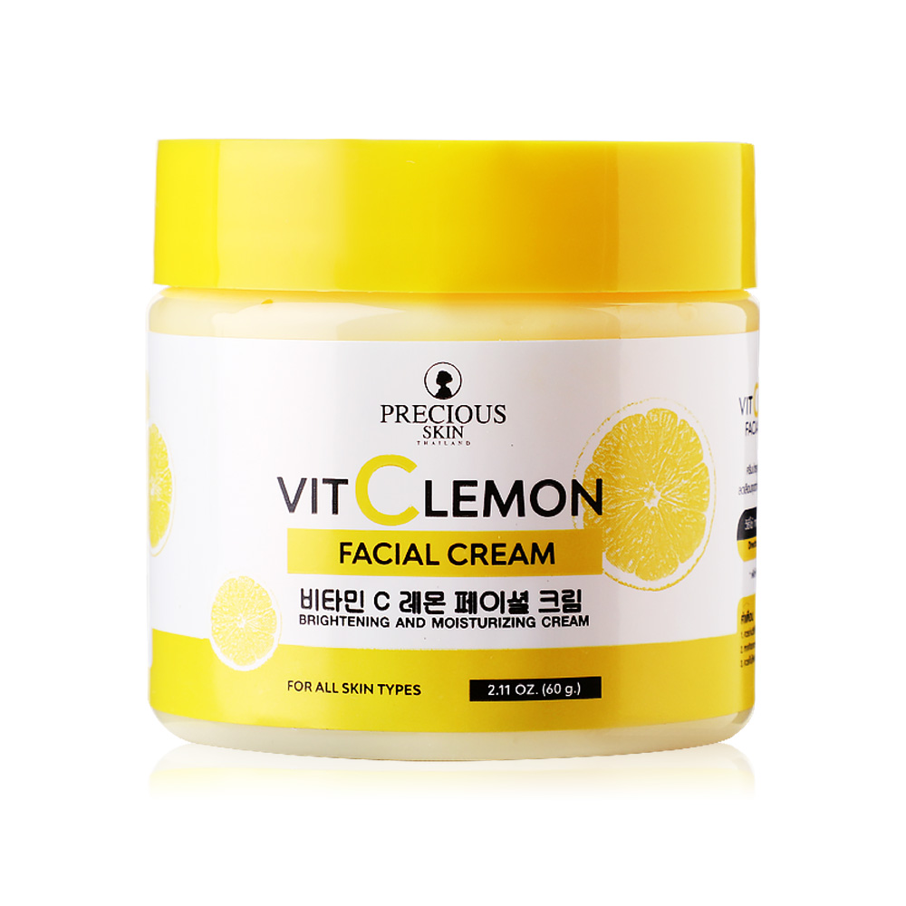 Precious Skin Thailand Vit C Lemon Facial Cream 60g