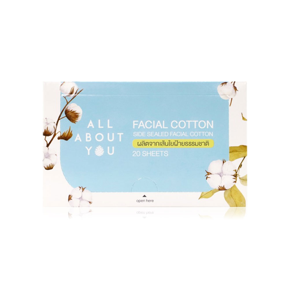 [Free Gift] All About You Facial Cotton 20 sheets