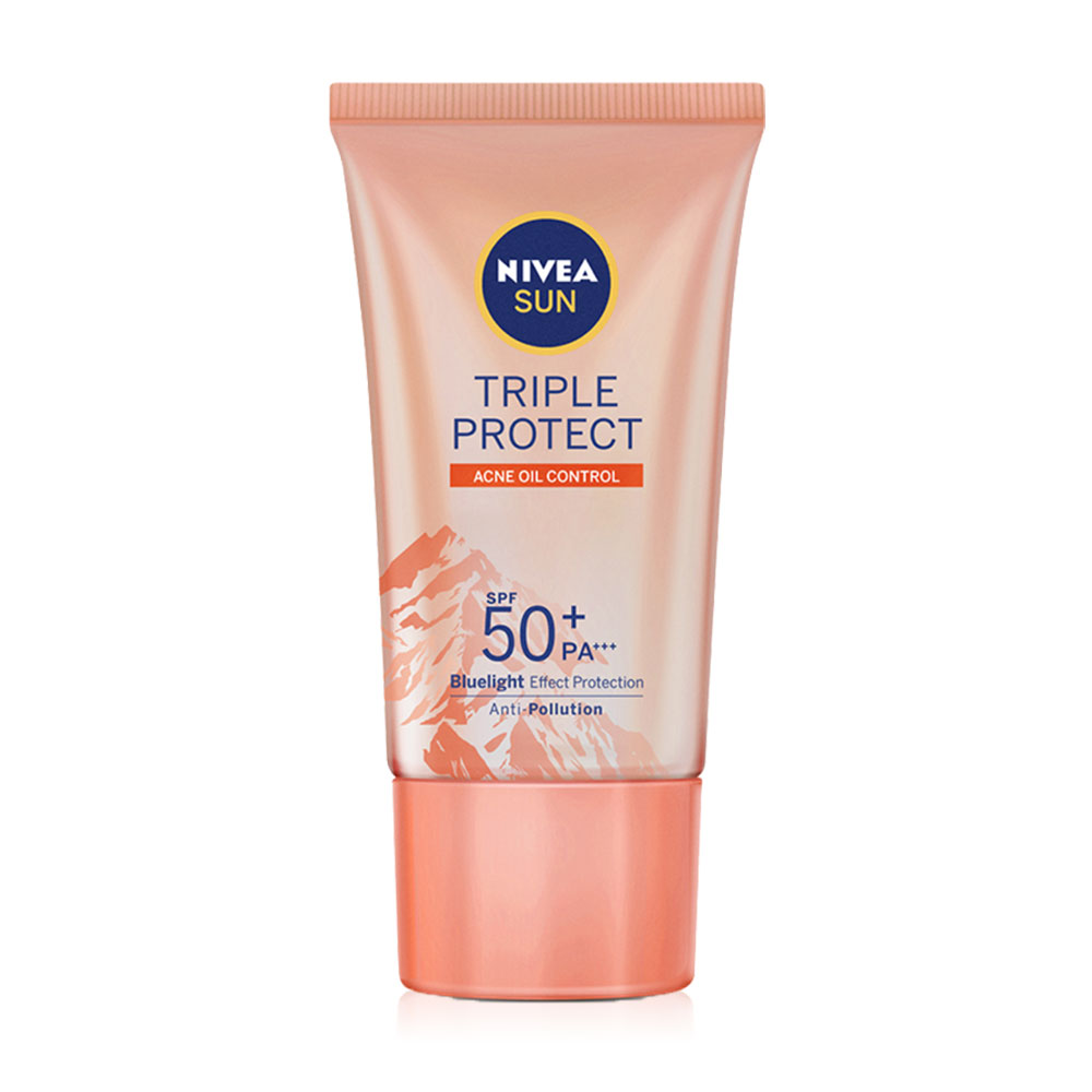 NIVEA Sun Triple Protect Acne Oil Control SPF50+/PA+++ 40ml