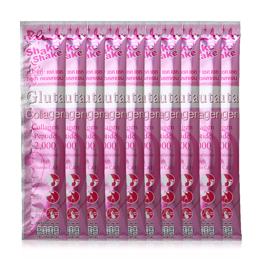Blink Shake Shake Gluta Collagen 10 Sachets
