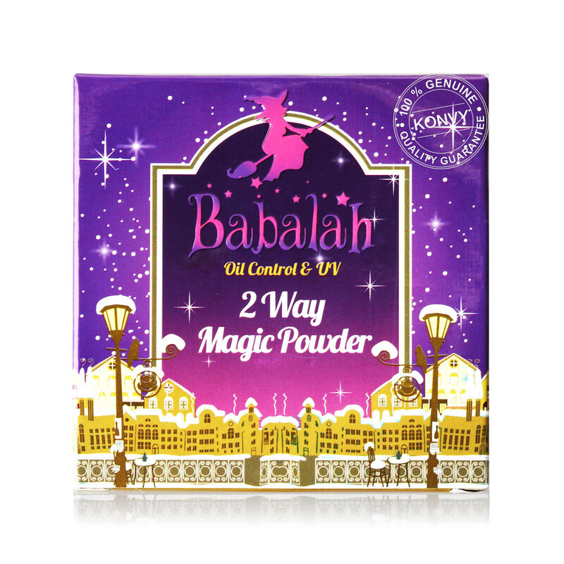 Babalah Oil Control & UV2Way Cake Magic Powder 14g #19