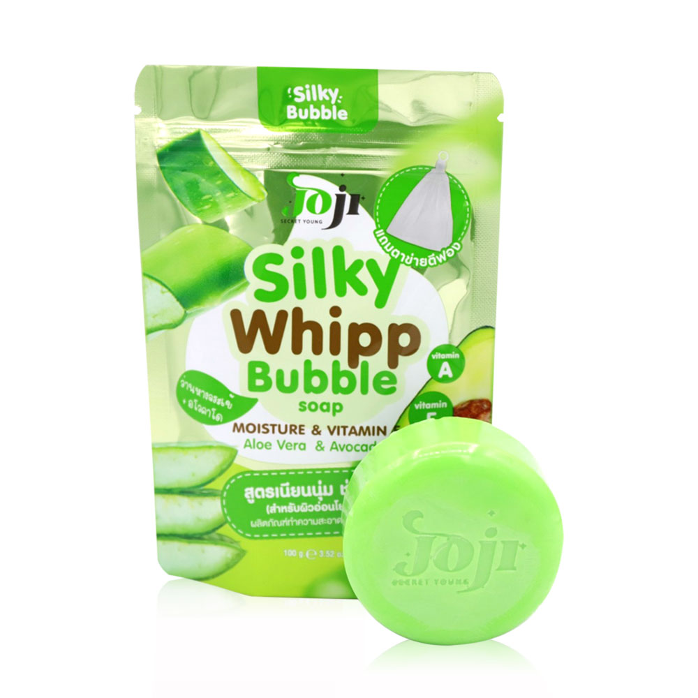 JOJI Secret Young Silky Whipp Bubble Soap Moisture & Vitamin E 100g