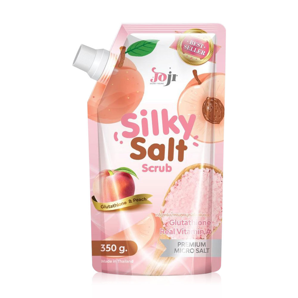 JOJI Secret Young Silky Salt Scrub Glutathione & Peach 350g
