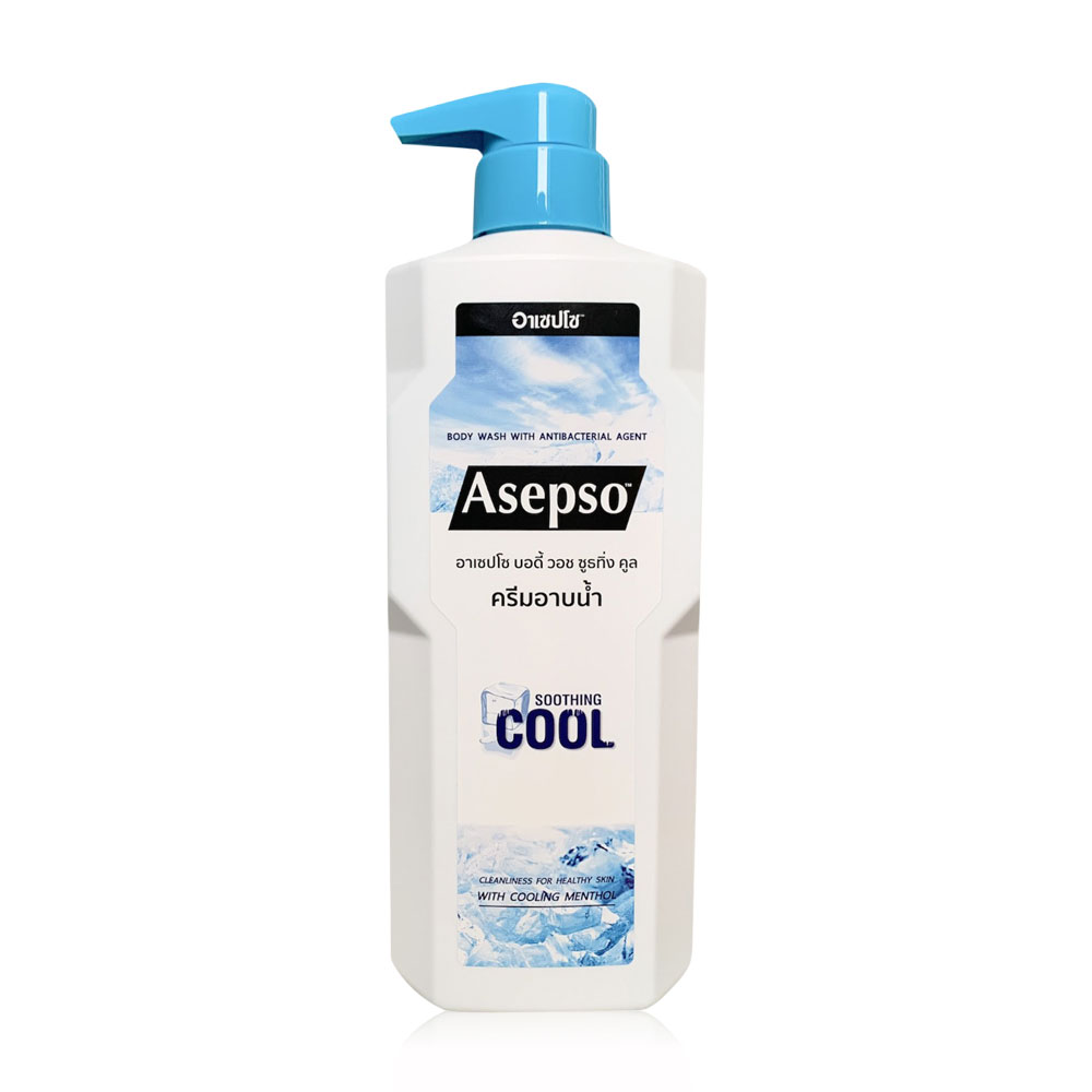 Asepso Body Wash Soothing Cool 500ml