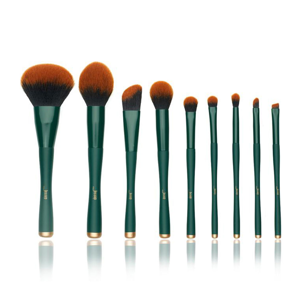 Jessup Professional Makeup Brushes Set 9pcs #T268 Trekking Green