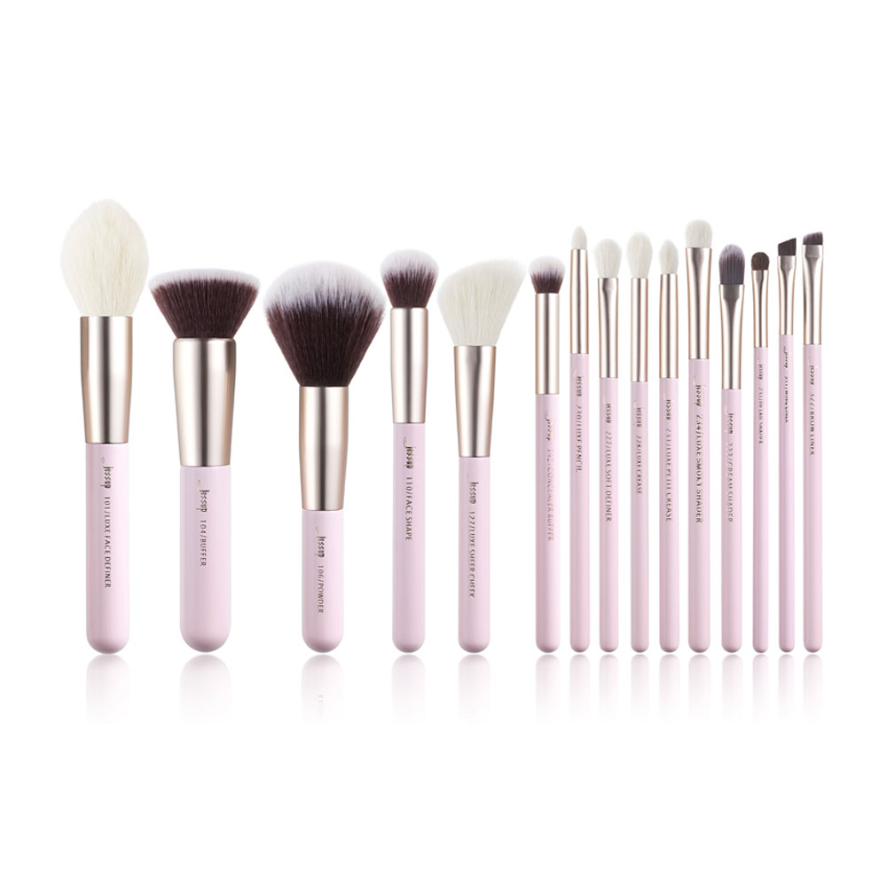 Jessup Professional Makeup Brushes Set 15pcs #T293 Blushing Bride