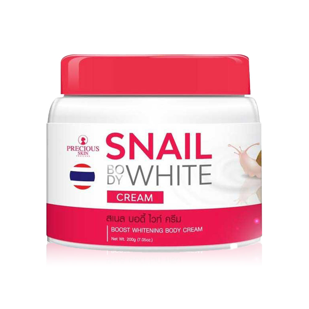 Precious Skin Thailand Snail Body White 200g